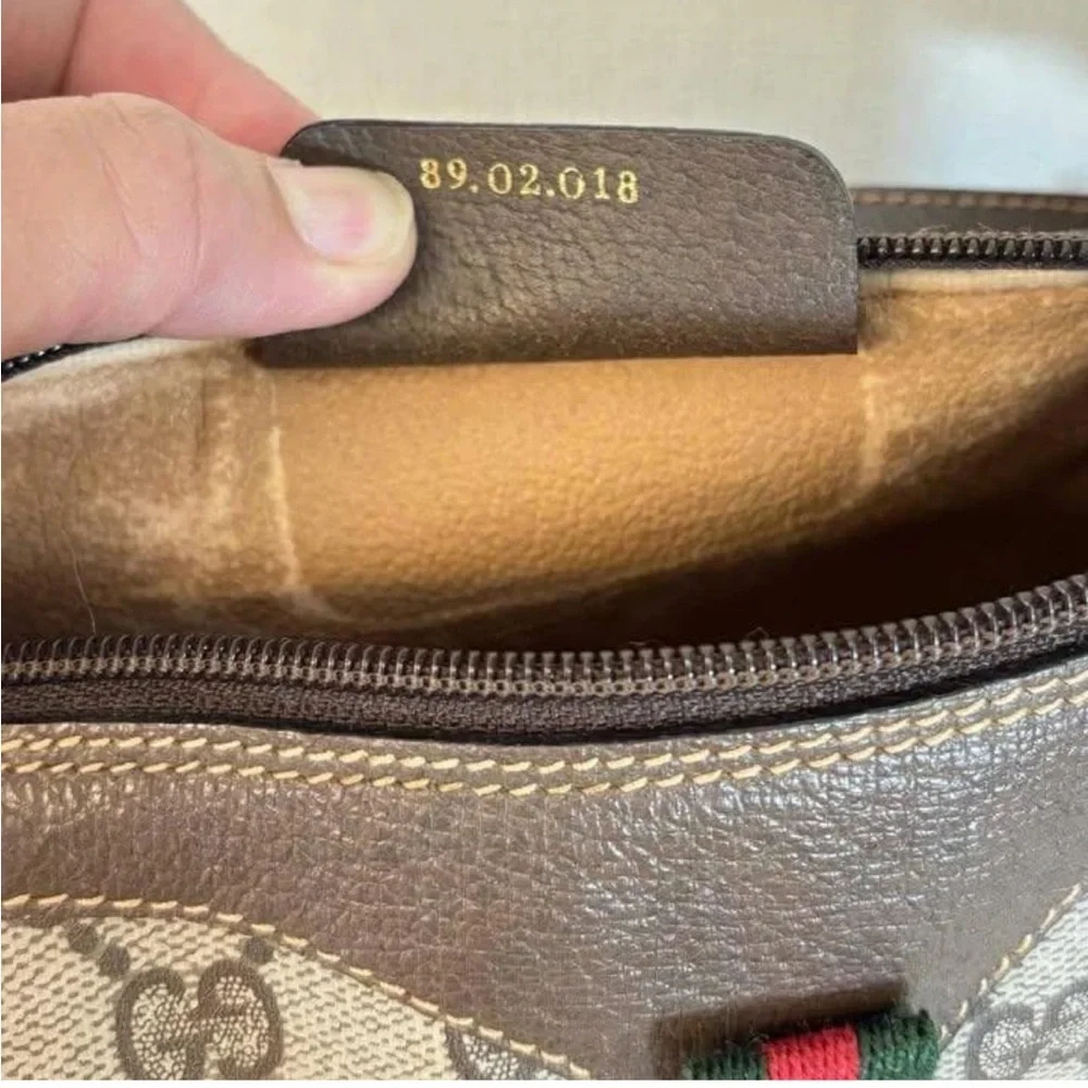 Gucci Beige and Brown Crossbody Bag - Picture 10 of 12